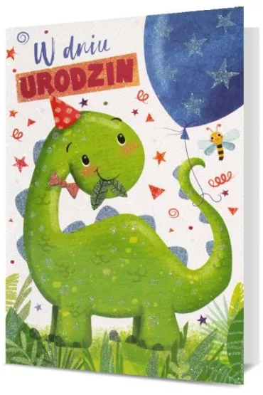 Pan Dragon Karnet Urodziny