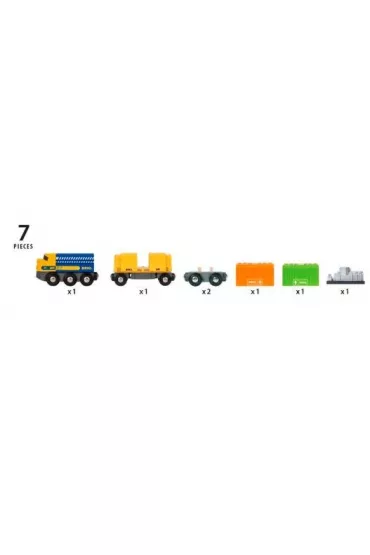 Brio Trzywagonowy poci�g towarowy Ravensburger