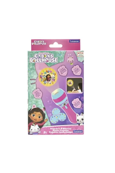 Gabby`s Dollhouse Latarka z projektorem Gabby`s Lexibook LTC050GDH