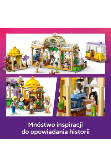 LEGO Friends Zielona kawiarnia i kwiaciarnia 42671