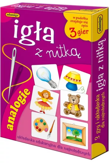 Ig�a z nitka Uk�adanka edukacyjna * Adamigo