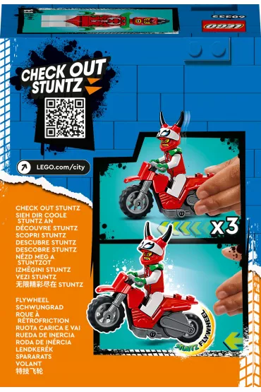 LEGO City Motocykl kaskaderski brawurowego skorpiona 60332