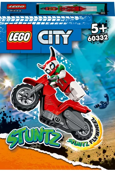 LEGO City Motocykl kaskaderski brawurowego skorpiona 60332