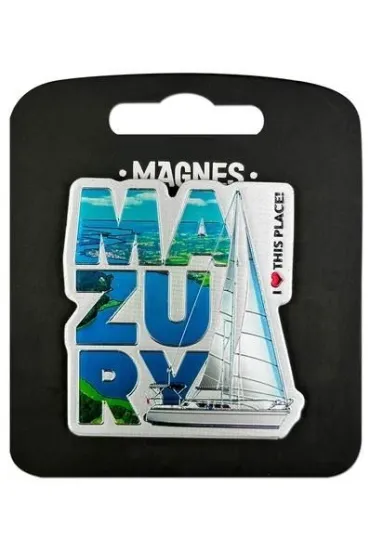 Pan Dragon Magnes I love Poland Mazury ILP-MAG-A-MAZ-33