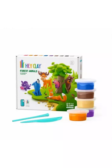 Hey Clay - Zwierz�ta le�ne + akcesoria Tm Toys