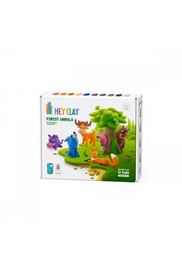 Hey Clay - Zwierz�ta le�ne + akcesoria Tm Toys