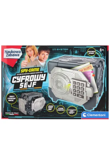 Cyfrowy Sejf Soy-game walizka CLEMENTONI 50444  CLM