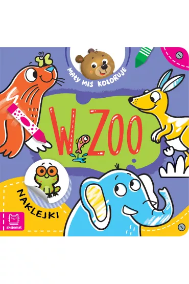 Ma�y mi� koloruje. W zoo - Agnieszka Bator