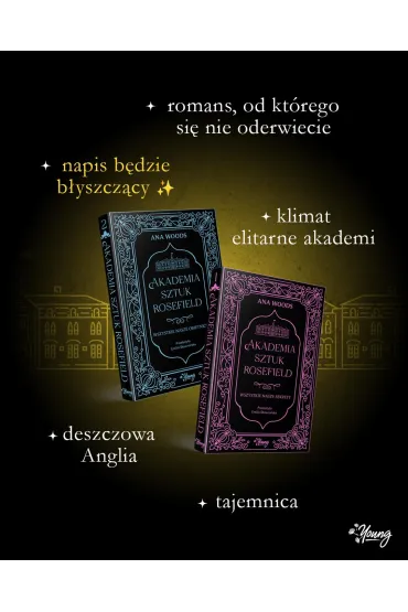 Wszystkie nasze sekrety. Akademia Sztuk Rosefield. Tom 1 - Ana Woods