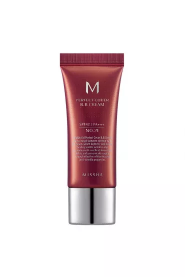 Missha M Perfect Cover BB Cream krem BB do twarzy SPF42 PA+++ No.21 20 ml