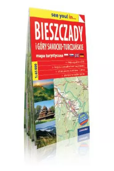 see you! in? Mapa turystyczna Bieszczady i G�ry Sanocko-Turcza�skie 1:65 000