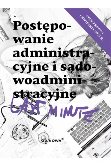 eBook Last Minute. Post�powanie administracyjne i s�dowoadministracyjne pdf - Bogus�aw G�szcz