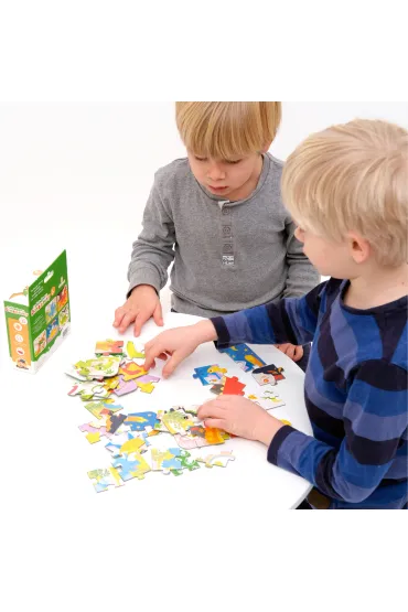 Puzzle Uk�adam Dinozaury Bright Junior Media