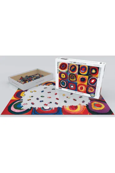 Puzzle 1000 el. Kandinsky Study Squares Eurographics