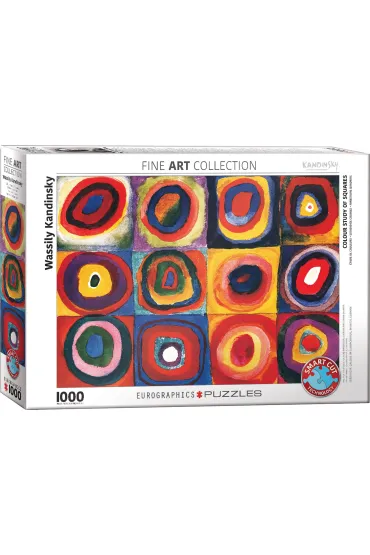 Puzzle 1000 el. Kandinsky Study Squares Eurographics