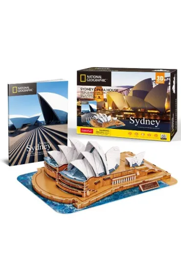 Puzzle 3D National Geographic Sydney Cubic Fun