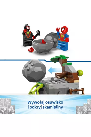 LEGO Marvel Misja ratunkowa zespou Spidey`ego w dinoterenwce 11199
