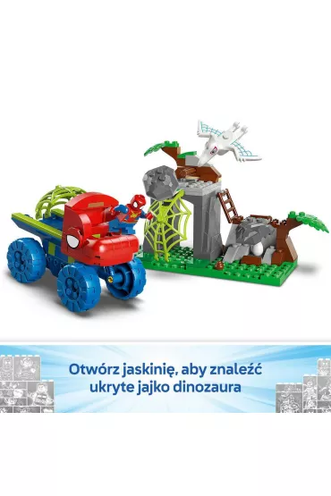 LEGO Marvel Misja ratunkowa zespou Spidey`ego w dinoterenwce 11199