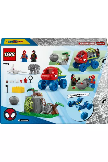 LEGO Marvel Misja ratunkowa zespou Spidey`ego w dinoterenwce 11199