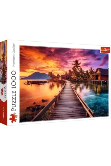 Puzzle 1000 el. Rajska wyspa Trefl