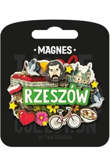 Pan Dragon Magnes I love Poland Rzesz�w ILP-MAG-C-RZE-17