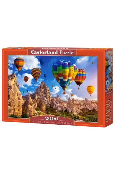 Puzzle 2000 el. Colorful Balloons, Cappadocia Castorland