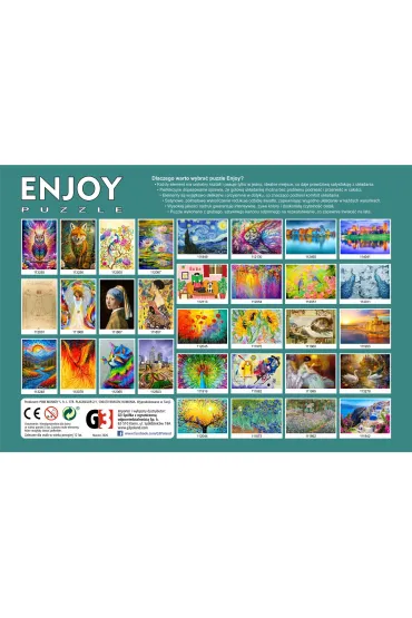 Puzzle 1000 el. Sztuka wsp�czesna Enjoy