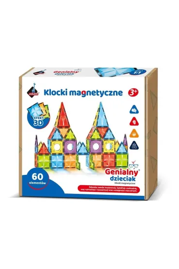 Klocki magnetyczne 60 element�w