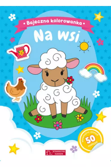 Bajeczna kolorowanka. Na wsi - Natalia Berlik