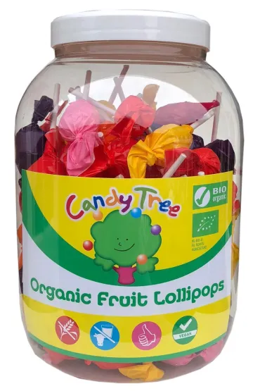 Candy Tree Lizaki okr�g�e mix bezglutenowe (s�oik) Zestaw 840 g Bio