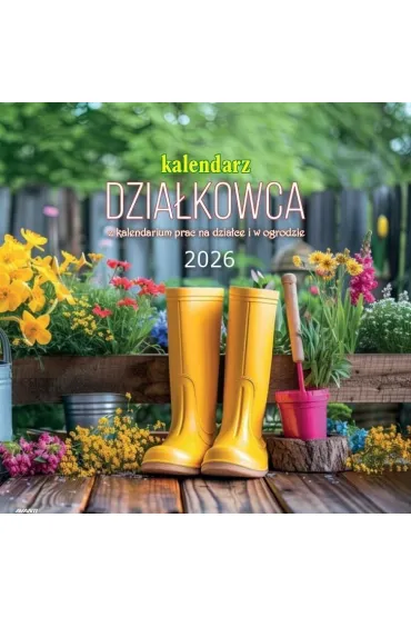 Kalendarze �cienne Kalendarz 2026 Kalendarz dzia�kowca KAD-1