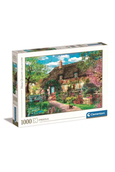 Puzzle 1000 el. High Quality Collection. Stara chata Clementoni