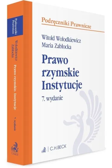 Prawo Rzymskie Instytucje /2023 - Maria Zab�ocka, Witold Wo�odkiewicz