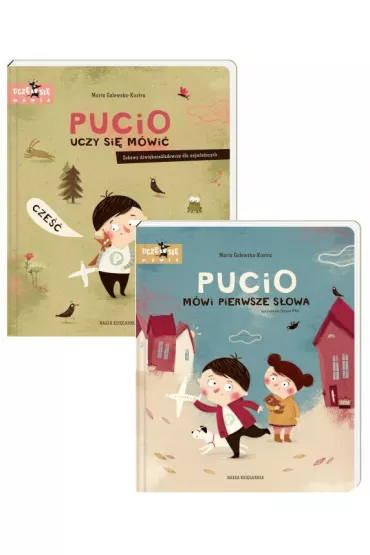 Pakiet Pucio: Pucio uczy si� m�wi�, Pucio m�wi pierwsze s�owa - Marta Galewska-Kustra