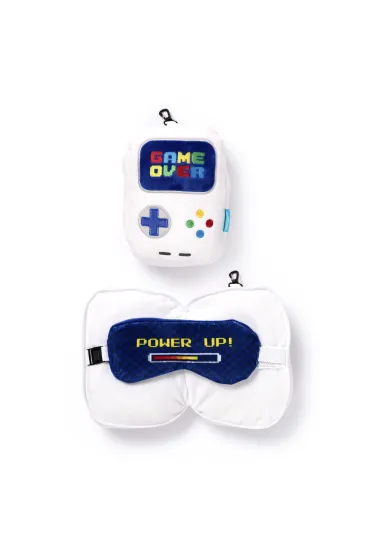 Poduszka podrna z mask na oczy-Game Over-Relaxeazzz CUSH248