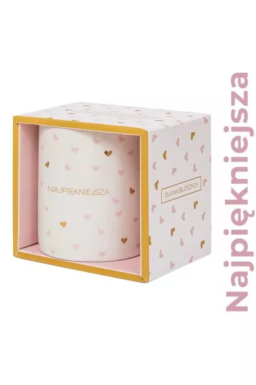 Be-Happy Gifts Kubek prezentowy Najpi�kniejsza