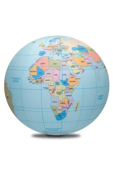 Pi�ka balonowa globus pa�stwa �wiata eng
