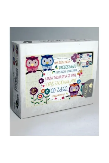 Puzzle 24 el. Sowy. Modlitwa Jabesa Szaron