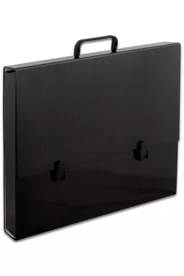 Penmate Teczka z r�czk� A3 czarna 5 cm