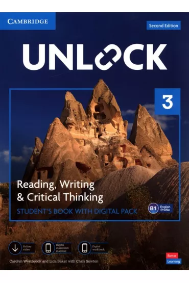 Unlock. Second Edition 3. Reading, Writing and Critical Thinking. Student's Book with Digital Pack - Carolyn Westbrook, Chris Sowton, Lida Baker