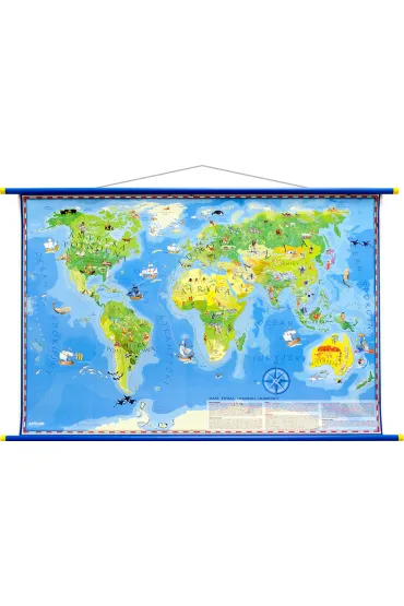 �wiat M�odego Odkrywcy. Mapa �cienna