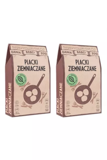 Dania Babci Zosi Placki ziemniaczane Zestaw 2 x 200 g