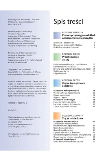 Jak ��czy� drewno. Przewodnik po z��czach stolarskich - Terrie  Noll