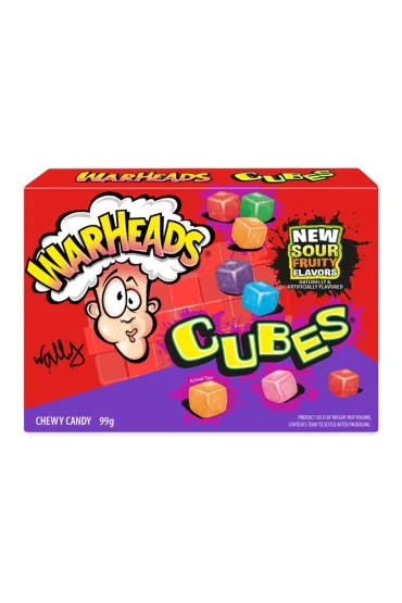 Warheads Chewy Cubes mi�kkie cukierki 99 g
