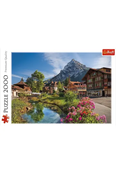 Puzzle 2000 el. Alpy latem Trefl