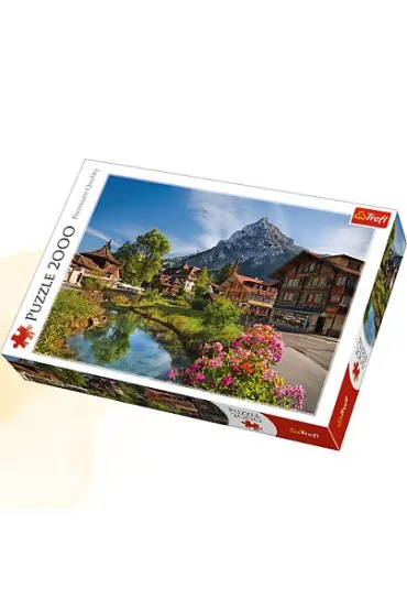 Puzzle 2000 el. Alpy latem Trefl