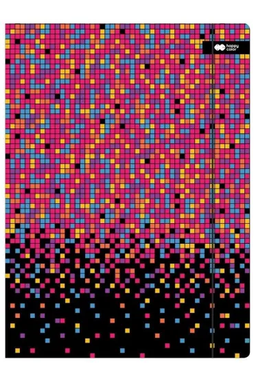 Happy Color Teczka kartonowa z gumk� - Pixi disco, 24x31cm