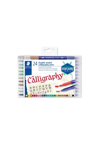 Staedtler Pisaki artystyczne Design Journey, do kaligrafii, 24 kolory