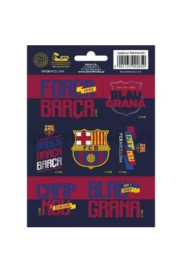 Astra Naklejki FC-115 FC Barcelona Barca Fan (708016018)