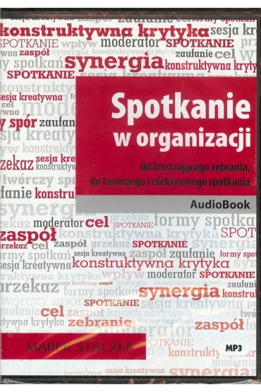 Audiobook Spotkanie w organizacji CD - Marek St�czek